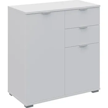 Nábytek CASARREDO COMOS kombinovaná komoda nízká 2D2S, bílá