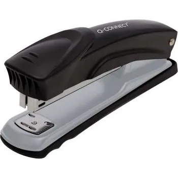 Sešívačka Q-Connect - 20 listů, celokovová, černá