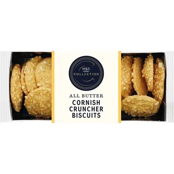 Marks & Spencer Máslové sušenky s extra vyzrálým čedarem Cornish Cruncher