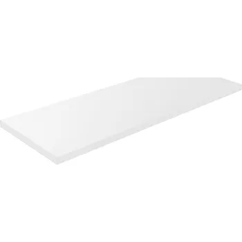 CERANO - Deska pod umyvadlo Navira Pro - bílá matná - 141x46,5x3,6 cm