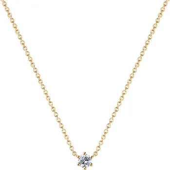 Náhrdelník Náhrdelník s diamantem Essential Shine