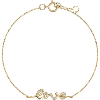 Náramek Náramek s diamanty Love