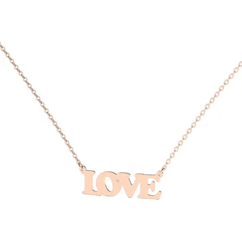 Náhrdelník Náhrdelník s diamantem Love