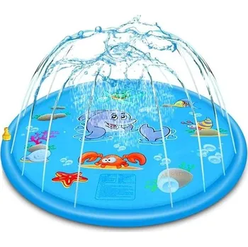 XL Dětské brouzdaliště s fontánkou 170 cm