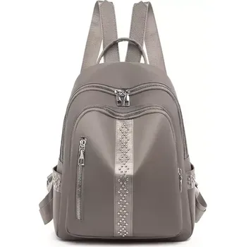 Městský batoh Lifestyle Dámský batůžek Rivet Star Šedý