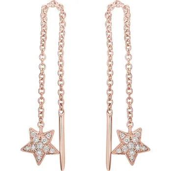 Náušnice Náušnice s diamanty Amazing Night