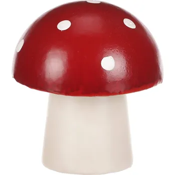Houba plastová - velká, muchomůrka červená, cena za 1 ks - PRA008 RED-L