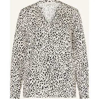 Milano Italy Dámská Halenka Ze Saténu, černá / krémová, 34