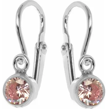 Náušnice Argento 65729 Stříbrné náušnice - kulatý zirkon