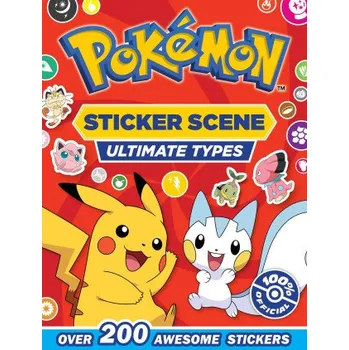 Cizí jazyk POKEMON ULTIMATE TYPES STICKER SCENE (Pokemon)(Brožovaná)