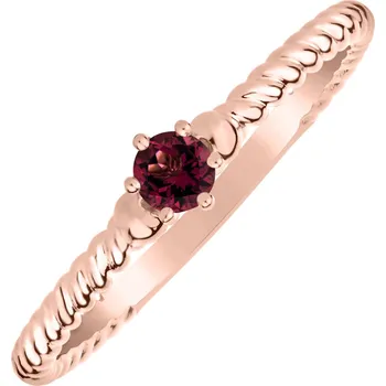Prsten Prsten s rhodolitem Fancy Dream