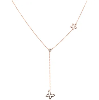 Náhrdelník Náhrdelník s diamantem Touch of Spring