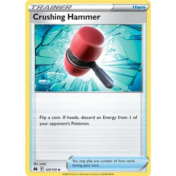 Sběratelská karetní hra Crushing Hammer 125/159 - Crown Zenith Typ karty: Non-Holo