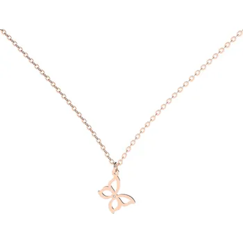 Náhrdelník Náhrdelník s diamantem Extraordinary Butterfly