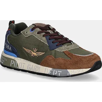 Pánská obuv Tenisky Aeronautica Militare SNEAKERS 252SC0276UCT03546.94702 zelená 78X, EUR 40
