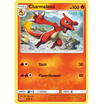 Karetní hra Charmeleon 008/068 - Hidden Fates Typ karty: Reverse Holo