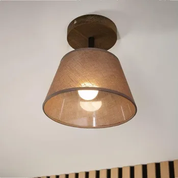 Brilagi - LED Přisazený lustr ANTHONY 1xE14/60W/230V dub ořech/hnědá