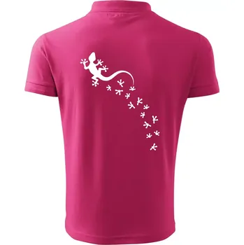 Pánská košile Geocaching Gekoni - Polokošile pánská Pique Polo 203 - 5XL ( Purpurová )