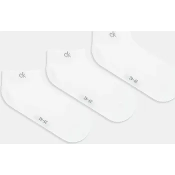 Pánské ponožky Ponožky Calvin Klein 3-pack bílá barva, 701234366 00X, vel. 43/46