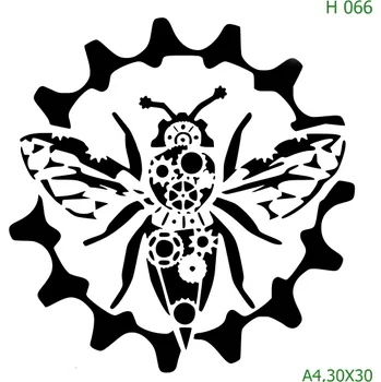 Šablona H 066 - 30 x 30 cm , Nelepící folie