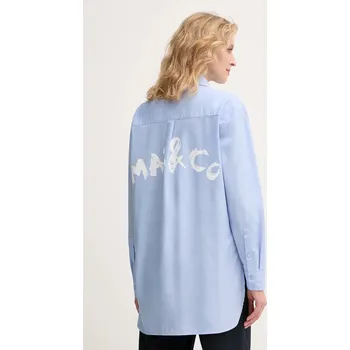Dámská košile Bavlněná košile MAX&Co. 2526116121200 modrá 05X, vel. 36