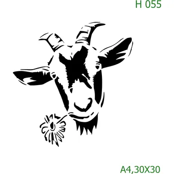 Šablona H 055 - A4 , Nelepící folie