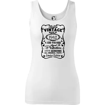 Vintage Etiketa - 1942 - Dámské tílko - XS ( Bílá )