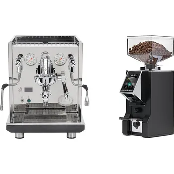 Kávovar ECM Synchronika II + Eureka Mignon Specialita Smart, CR black