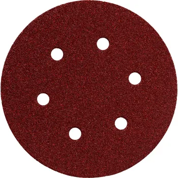 Brusný papír METABO Samolepící brusný papír (25 ks) 150 mm P120, dřevo a kov, SXE 624023000