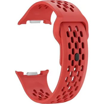 Ostatní příslušenství k chytrým hodinkám VSECHNONAMOBIL 116958 AIRY Silikonový řemínek pro Samsung Galaxy Watch8 / Watch8 Classic červený