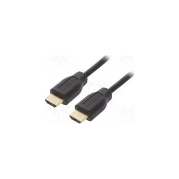 Video kabel Cable HDCP,HDMI 2.0 HDMI plug,both sides 3m black