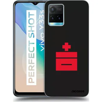 Pouzdro na mobilní telefon Picasee silikonový průhledný obal pro Vivo Y33s - Le Plastenciaga