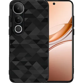 Pouzdro na tablet VSECHNONAMOBIL 117501 MY ART Ochranný kryt pro Vivo V50 Lite BLACK TRIANGLES (232)
