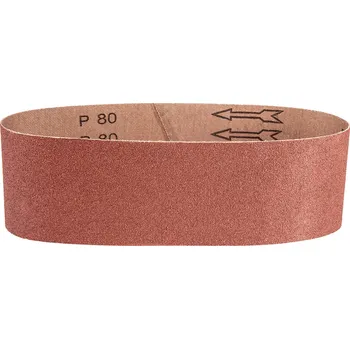 Brusný papír GRAPHITE Pás brusný 75x533 K80, 3ks