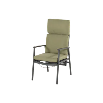 Flora zahradní polohovací židle Hartman v zelené barvě