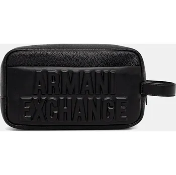 Kosmetická taška Armani Exchange černá barva, XM002005 AF17211 XM002005.AF17211