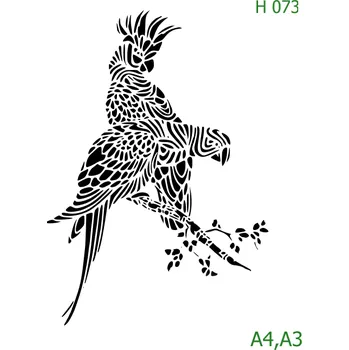 Šablona H 073 - A3 , Nelepící folie