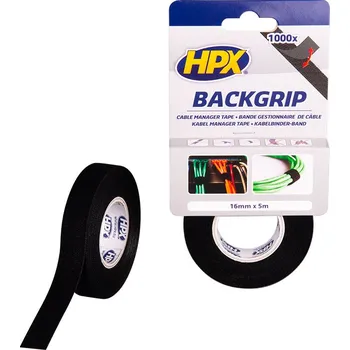 Lepicí páska Ohnivzdorná páska pro uspořádání kabelů 16 mm × 5 m
