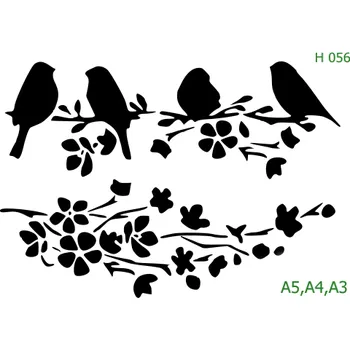 Šablona H 056 - A3 , Lepící fólie