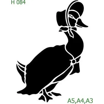 Šablona H 084 - A4 , Nelepící folie