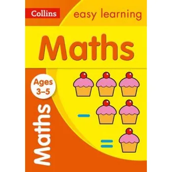 Cizojazyčná kniha Maths Ages 3-5 (Collins Easy Learning)(Brožovaná)