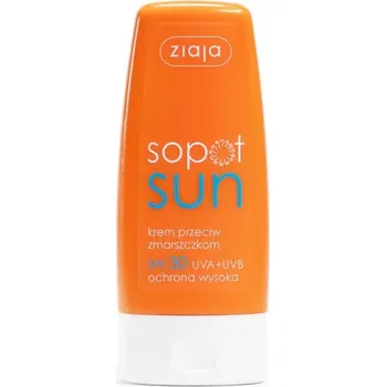 Přípravek na opalování Ziaja Sun - krém na opalování spf 30 proti vráskám / 60ml
