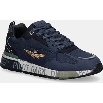 Pánské tenisky Tenisky Aeronautica Militare SNEAKERS pánské, tmavomodrá barva, 252SC0276UCT04249 252SC0276UCT04249.08184 59X, EUR 43