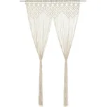 Macramé závěs krémový 323977 140 x 240…