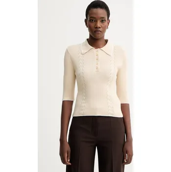 Pánský svetr Bavlněný svetr Sessun 25109001 béžová 01X, vel. XS