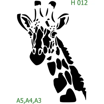 Šablona H 012 - A4 , Nelepící folie