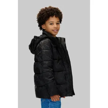 Chlapecká bunda Dětská bunda Calvin Klein Jeans IB0IB02570.128.170.9BYA černá 99X, vel. 152