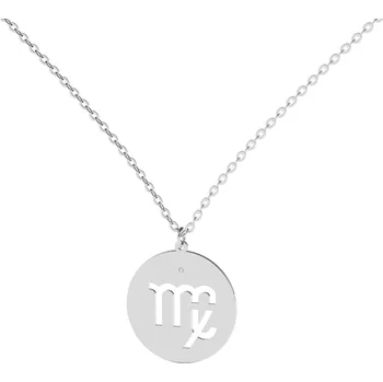 Náhrdelník Náhrdelník s diamantem Virgo