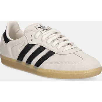 Pánské tenisky Semišové tenisky adidas Originals Samba OG JR2014 béžová 01X, EUR 44