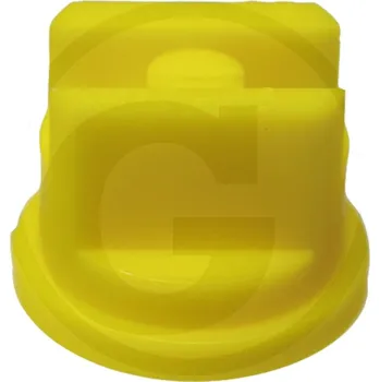 Postřikovač Lechler tryska víceúčelová plochá 110° plastová žlutá pro dezinfekční brány